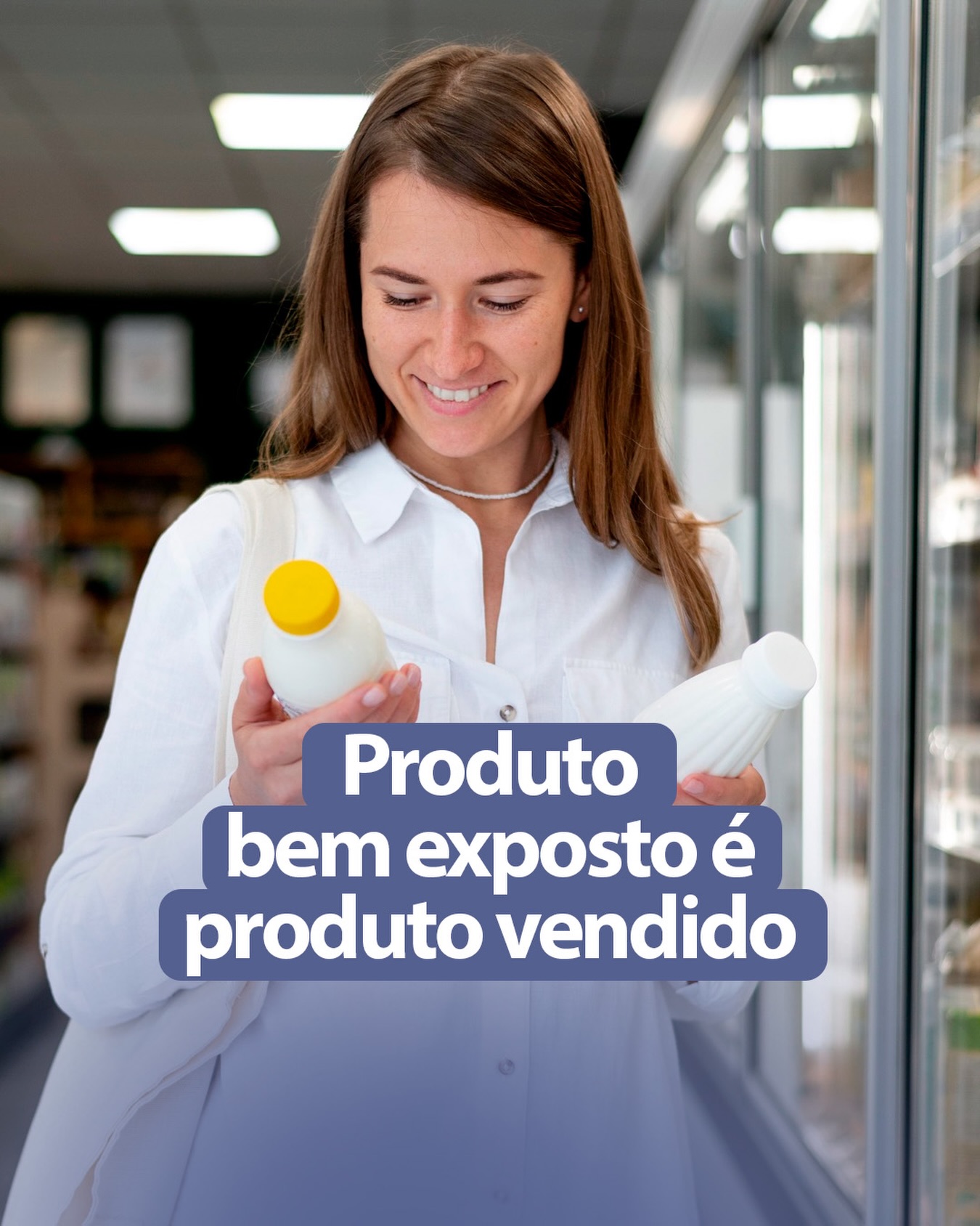 Produto bem exposto vende mais. Parece simples, mas ainda é comum encontrar p...