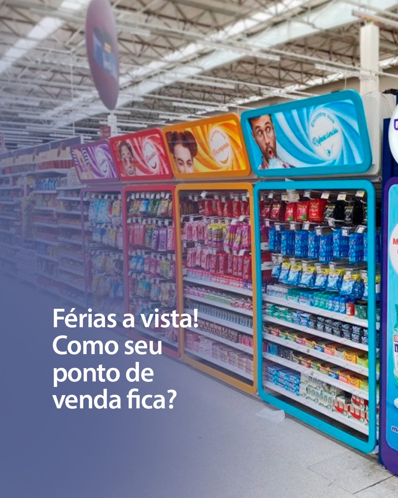 Férias chegando significam mudanças no fluxo das lojas, no comportamento do c...